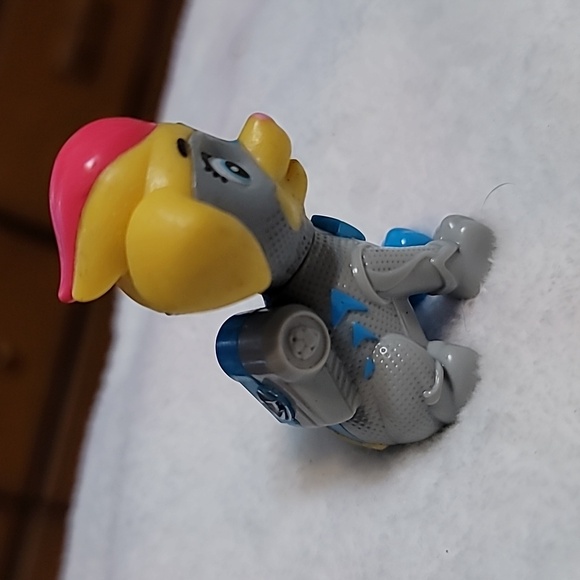 Paw Patrol Mighty Pups Super Paws Twins Power Split Trike Vehicle & Ella Figure - Picture 7 of 14